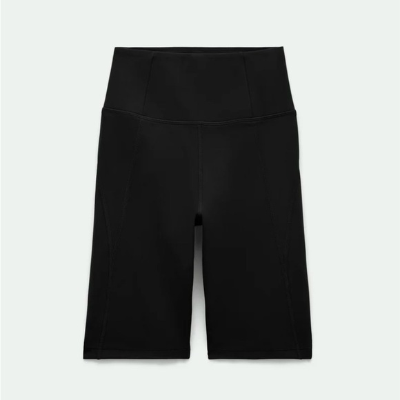 Girlfriend Collective High Rise Bike Short Black Size Small‎ NWT - Picture 1 of 12